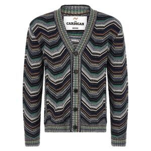 Missoni Multicolor Wool Men's Cardigan
